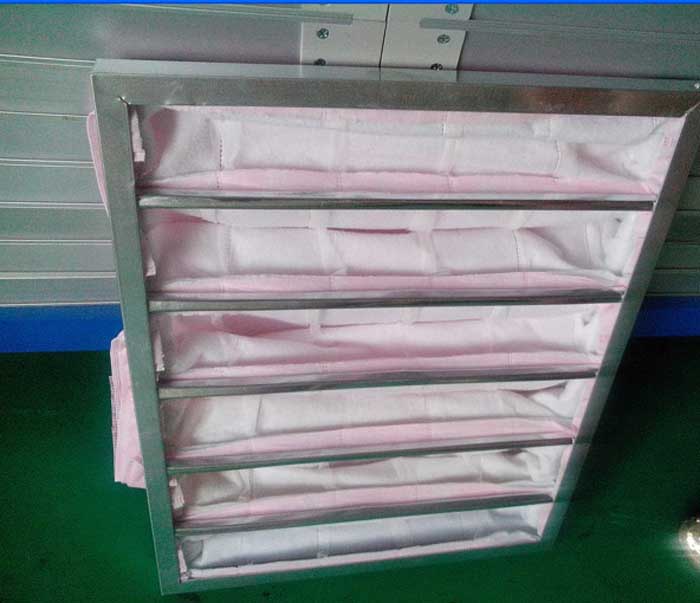 F7級(jí)袋式中效過濾器產(chǎn)品結(jié)構(gòu)