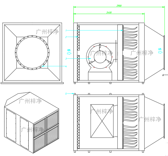 增壓新風(fēng)柜設(shè)計方案